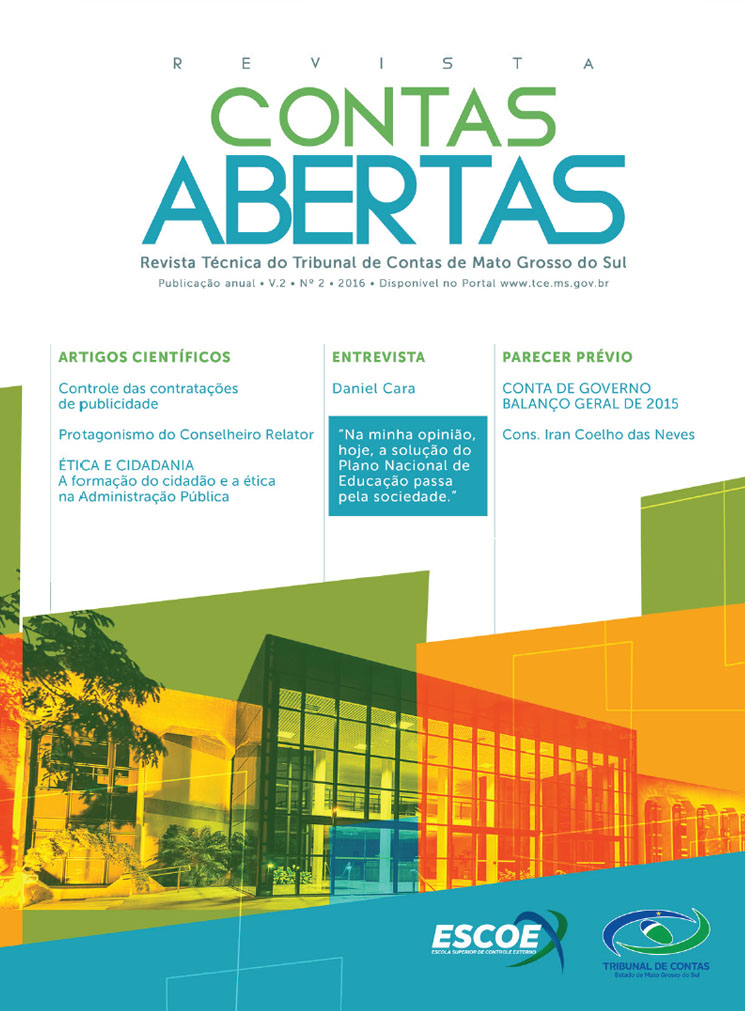 Revista Contas Abertas 2016